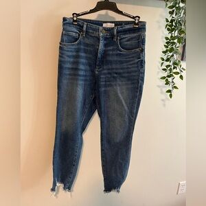 LOFT Curvy High Waisted Jeans Size 8